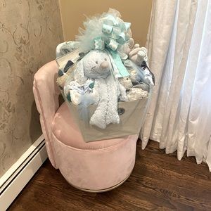 Beautiful custom made baby basket